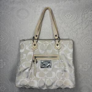 y2k vintage coach poppy shoulder bag purse